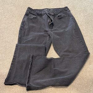 Old Navy High-Rise Wow Flare Jeans - Black